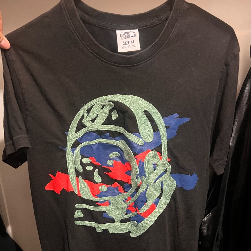 Size XL Billionaire Boy Club Embroidered Knit Shirt